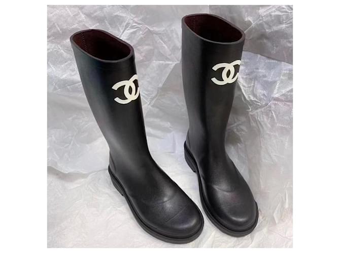 Chanel Stiefel Schwarz - Ansicht 5