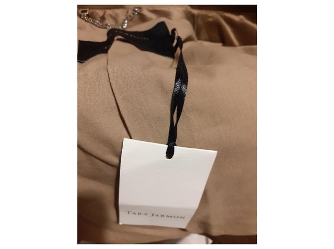 Tara Jarmon Seidenjacke Cognac - Ansicht 6