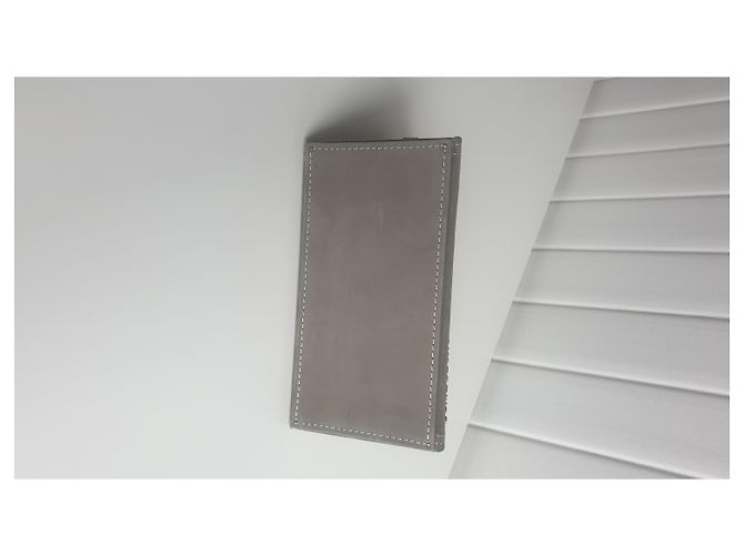 Jacquemus Brillenetui Wildleder grau - Ansicht 6