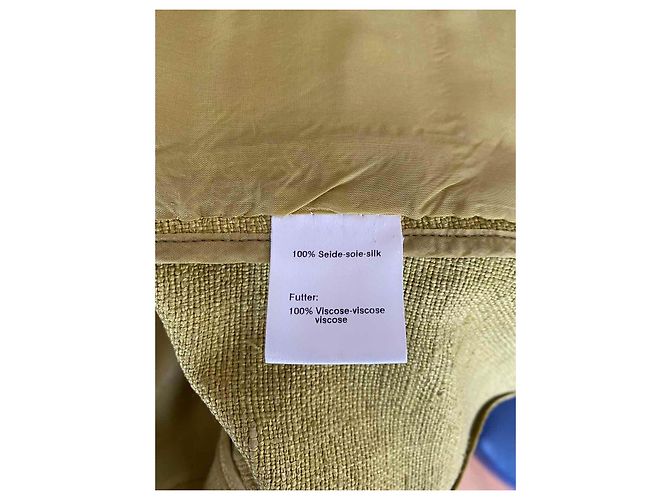 Blazer Akris in seta verde - vista 6