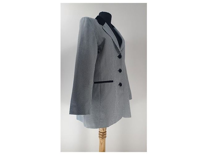 By Malene Birger Blazer Hahnentritt Schwarz Weiß - Ansicht 3