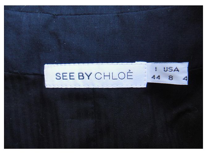 Chaqueta See By Chloé 40 Negro - vista 2