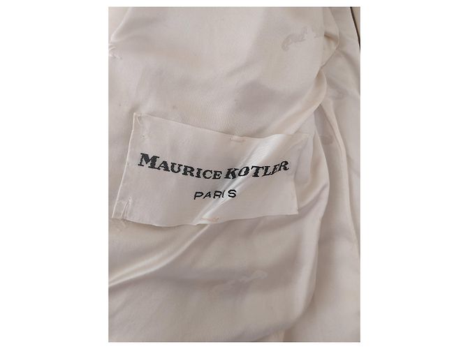 Autre Marque Maurice Kotler Nerzjacke Aus weiß - Ansicht 4