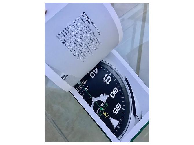 Álbum Rolex Blanco de Algodón - vista 3