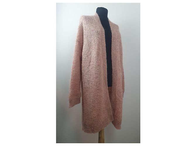 Karen B Y Simonsen Strickjacke Karen By Simonsen Rosa Mohair Wolle M - Ansicht 2