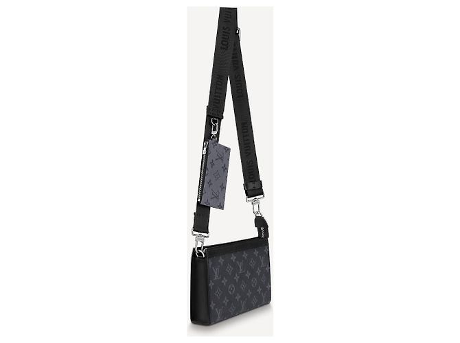 Louis Vuitton LV Gaston Tasche neu Grau - Ansicht 5