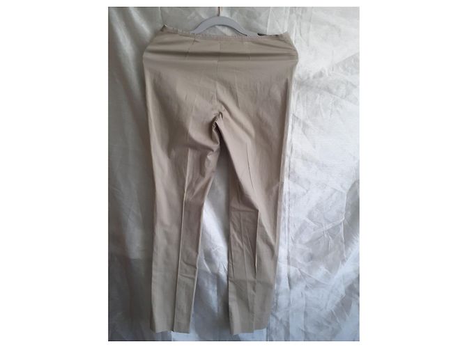 Pantalones beige Philosophy Di Alberta Ferretti de algodón y elastano - vista 2
