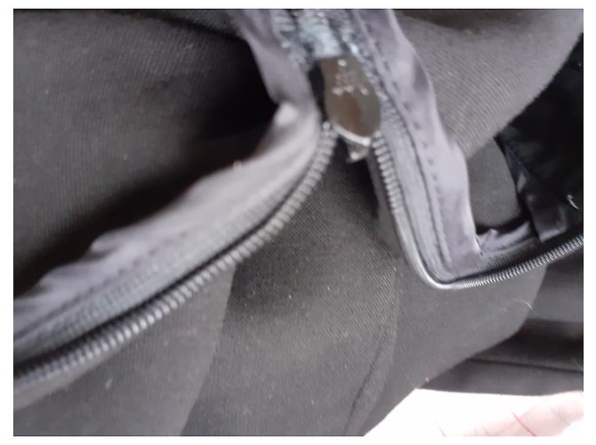 Maje Abendoverall Schwarz mit Spitzendetails - Ansicht 4