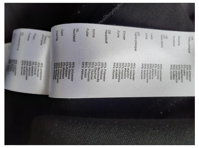 Maje Abendoverall Schwarz mit Spitzendetails - Ansicht 5