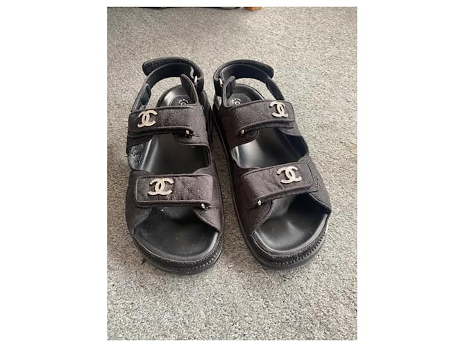 Sandali Chanel Nero - vista 8