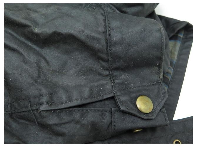 GIACCA MOTO PROFESSIONAL WAX BELSTAFF TRIALMASTER S 46 GIACCA BIKER CERATA - vista 16