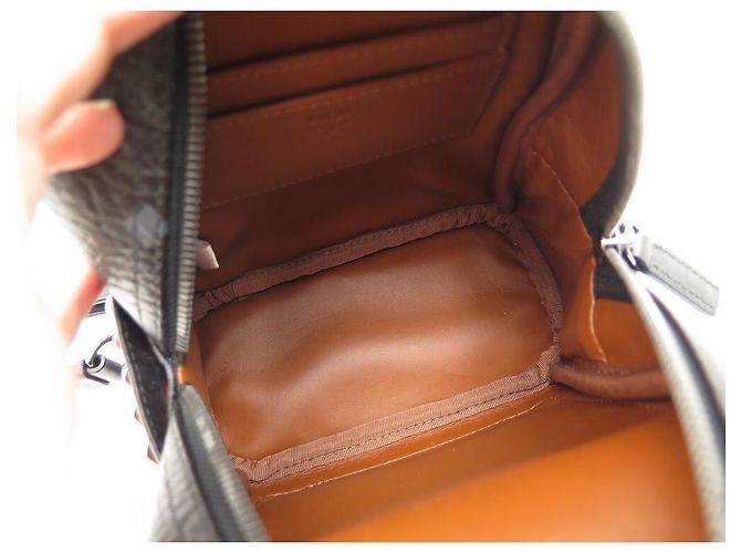 NEUF SAC A DOS MCM STARK BEBE BOO EN TOILE VISETOS CLOUTEES BACKPACK BAG - vue 8