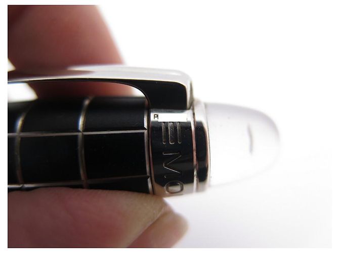 PENNA ROLLER MONTBLANC STARWALKER IN METALLO E GOMMA NERA - vista 5