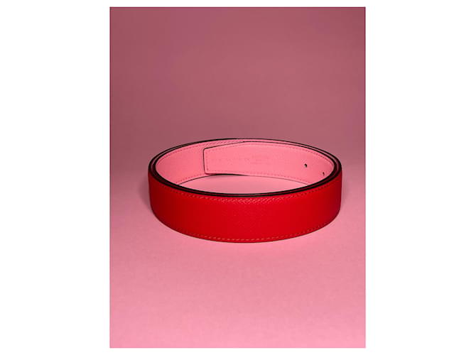 Constance Hermès Cintura Hermes Costanza Rosa Rosso - vista 3
