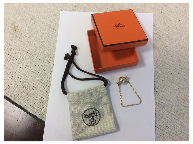 Chaveiro Hermès de Golfe em Ouro 18 quilates Amarelo - vista 4
