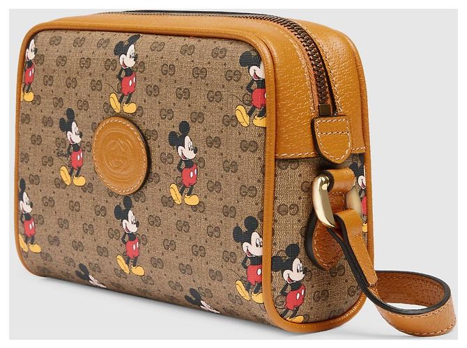 Borsa a tracolla Gucci x Disney GG Supreme - vista 2