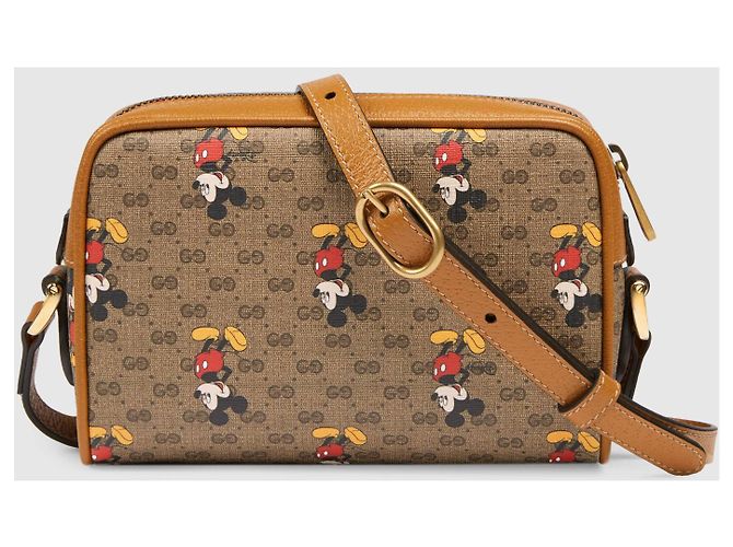 Borsa a tracolla Gucci x Disney GG Supreme - vista 3