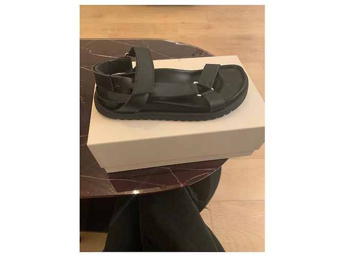 Paire de dad sandale noire Jonak - vue 10