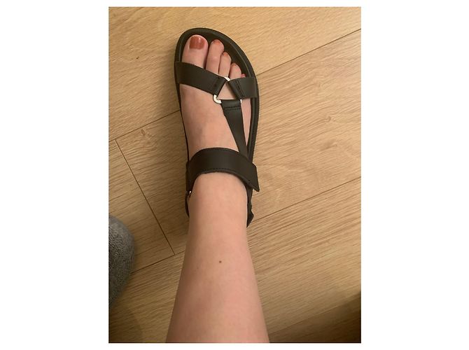 Paire de dad sandale noire Jonak - vue 11