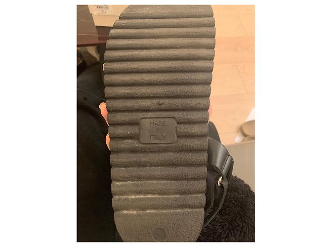 Paire de dad sandale noire Jonak - vue 7
