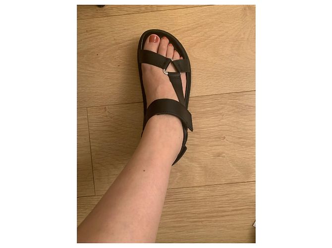 Paire de dad sandale noire Jonak - vue 8