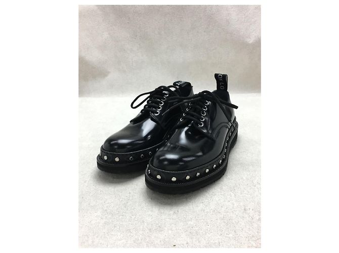 LOUIS VUITTON LV Black Ice Line Derby / Scarpe eleganti / Regno Unito7 / BLK Nero - vista 2