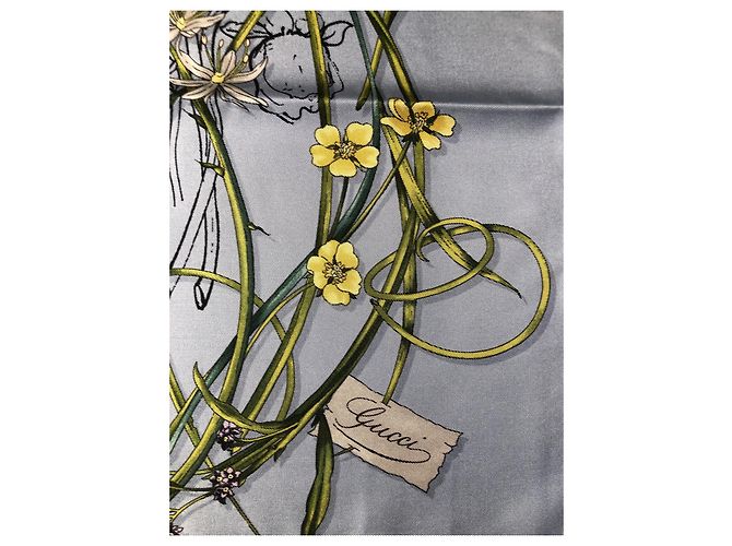 Gucci floraler Schal - Ansicht 5