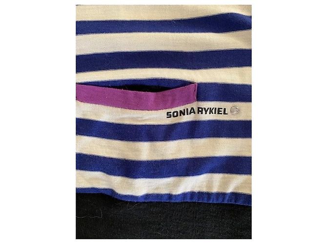 Sonia Rykiel Gilet rayé coton avec fermeture - vue 5