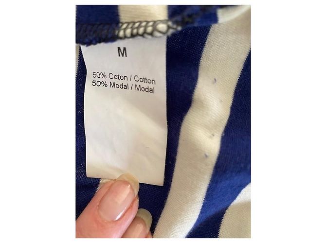 Sonia Rykiel Gilet rayé coton avec fermeture - vue 7