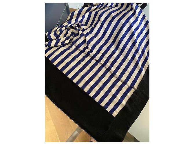 Sonia Rykiel Gilet rayé coton avec fermeture - vue 8