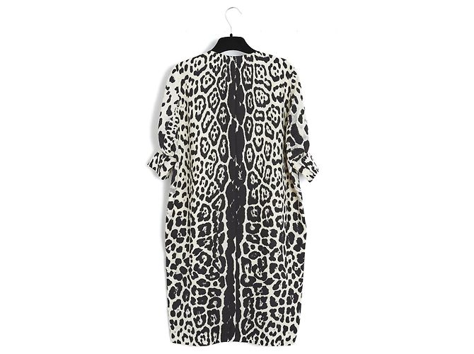 Yves Saint Laurent PANTERA DE SEDA BOXY EN36 Estampado de leopardo - vista 5