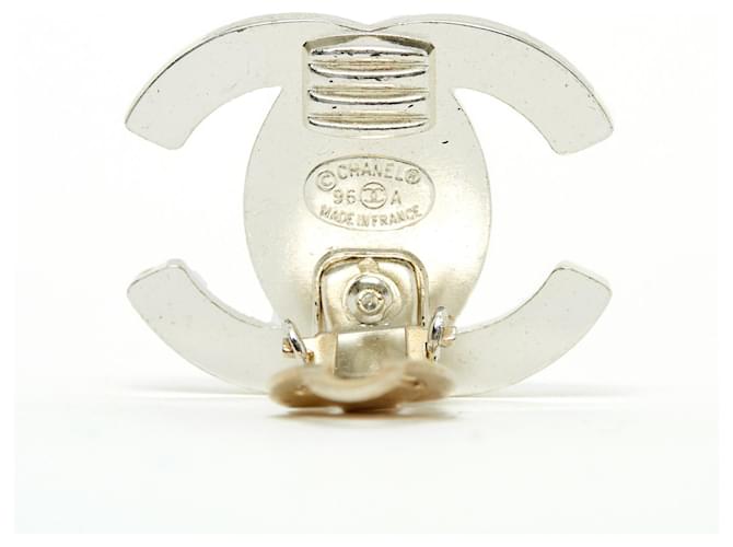 Chanel 96STRASS ARGENTO XL CC TURNLOCK - vista 5