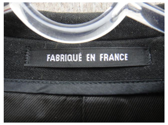 Courreges Courrèges Mantelgröße 50 Schwarz - Ansicht 6