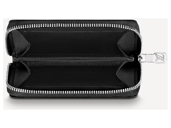 Louis Vuitton LV Zippy porte-monnaie damier Gris anthracite - vue 3