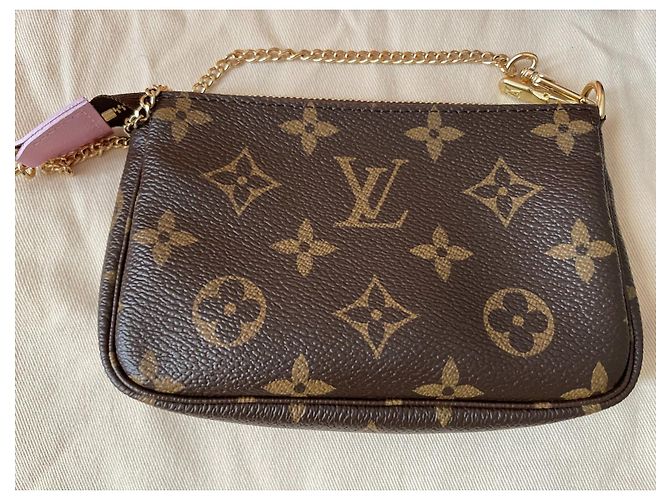 Nuova mini pochette Louis Vuitton Vivienne Giappone natale 2021 Marrone - vista 4