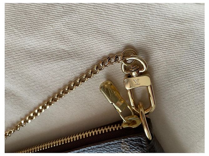 Nuova mini pochette Louis Vuitton Vivienne Giappone natale 2021 Marrone - vista 6
