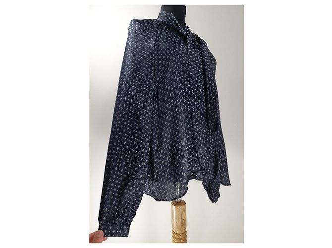 Top Oversize Tommy Hilfiger Negro Viscosa - vista 3