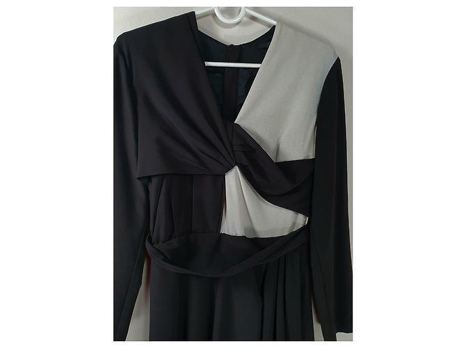 Kleid Cos Schwarz Weiß - Ansicht 2
