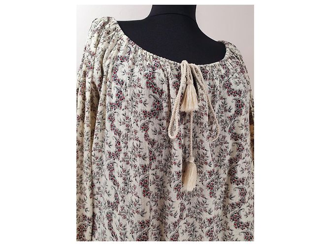 Top oversize Ralph Lauren Denim & Supply algodón viscosa Multicolor - vista 2