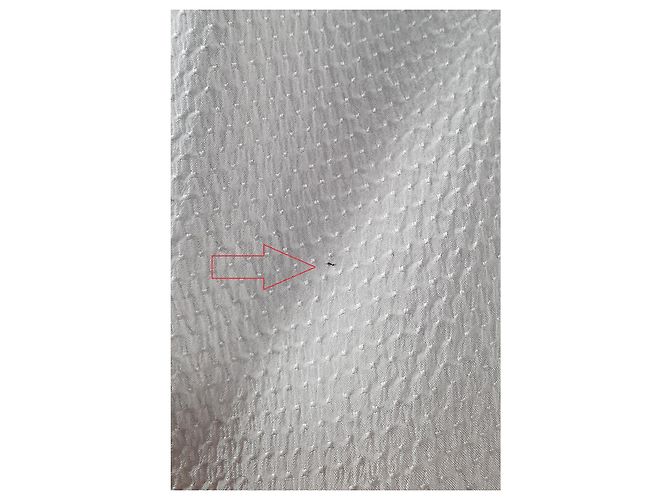Top de seda blanco Hugo Boss - vista 3