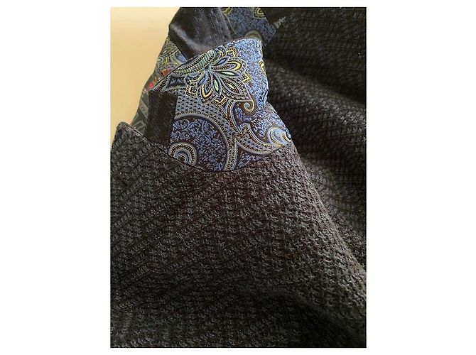 Giacca Etro in cotone blu scuro - vista 13