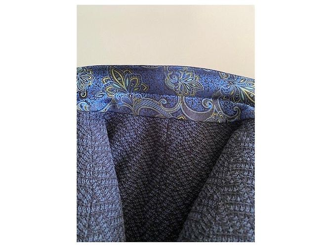 Giacca Etro in cotone blu scuro - vista 14