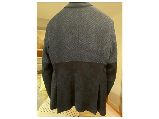Giacca Etro in cotone blu scuro - vista 2