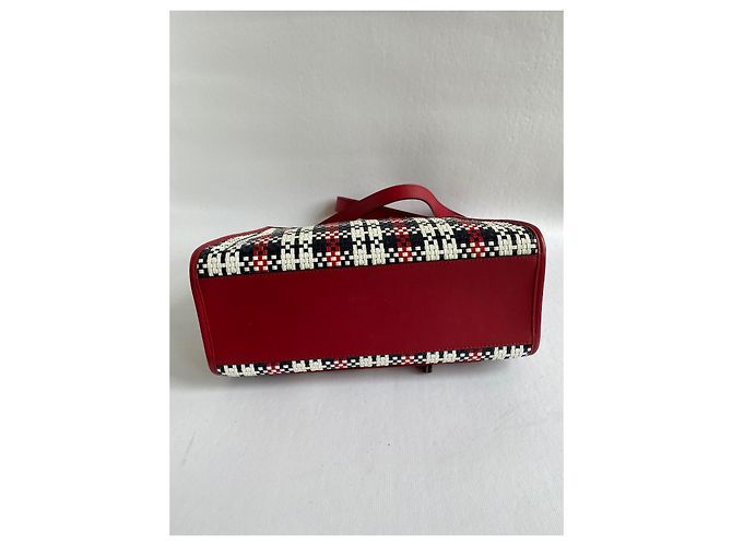 Fendi Handtasche Tricolor aus Stroh Mehrfarben - Ansicht 3