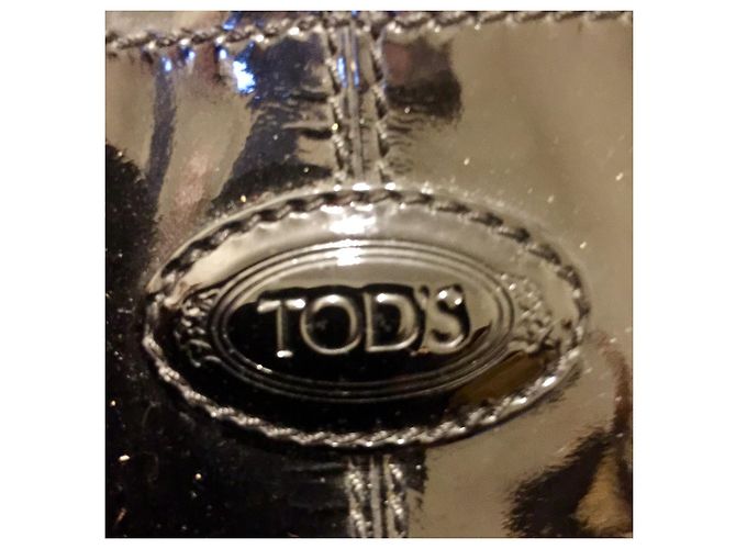 Borsa tote/tracolla Tod's in vernice - vista 4