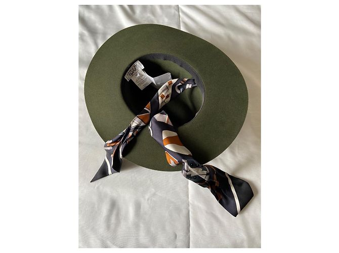 Hermès Gorro NUCCIA Verde - vista 4