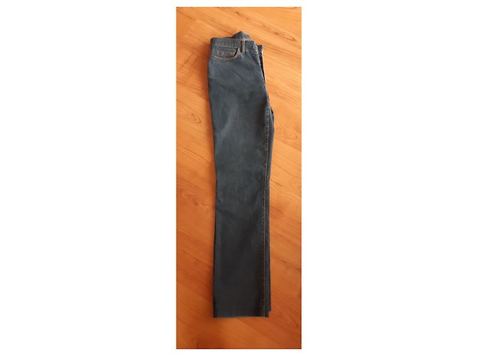 Jeans dritti Kenzo blu in cotone - vista 7