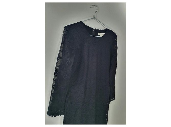 Vestido de encaje negro Isabel Marant Pour H&M - vista 2