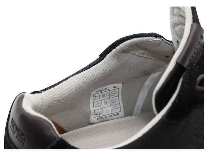 Hugo Boss Boss Orland Trainer aus schwarzem Wildleder - Ansicht 5
