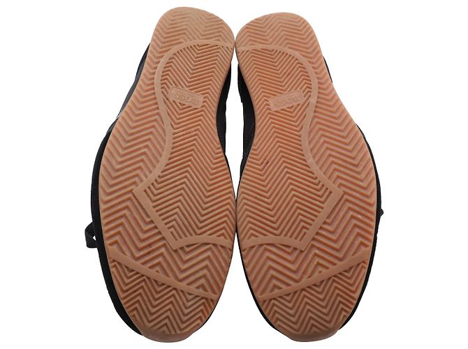 Hugo Boss Boss Orland Trainer aus schwarzem Wildleder - Ansicht 6